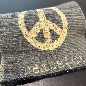 Green 3 Vintage Peaceful Scarf